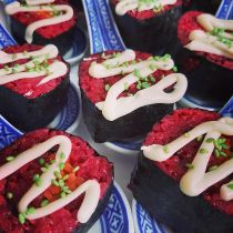 Rote-Bete-Sushi